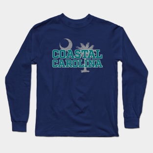 Coastal Carolina - South Carolina Palmetto Tree Long Sleeve T-Shirt